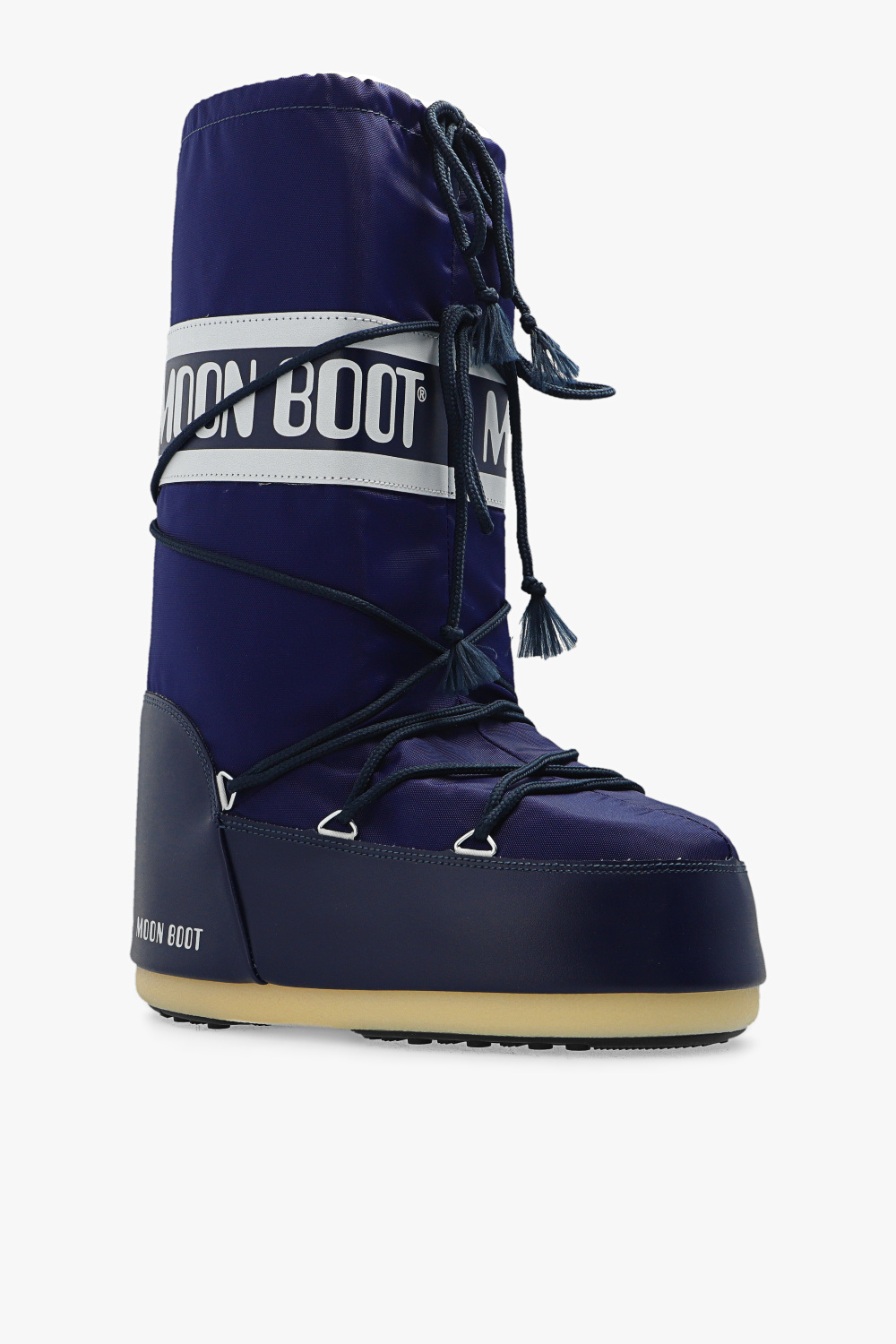 Navy blue sale moon boots